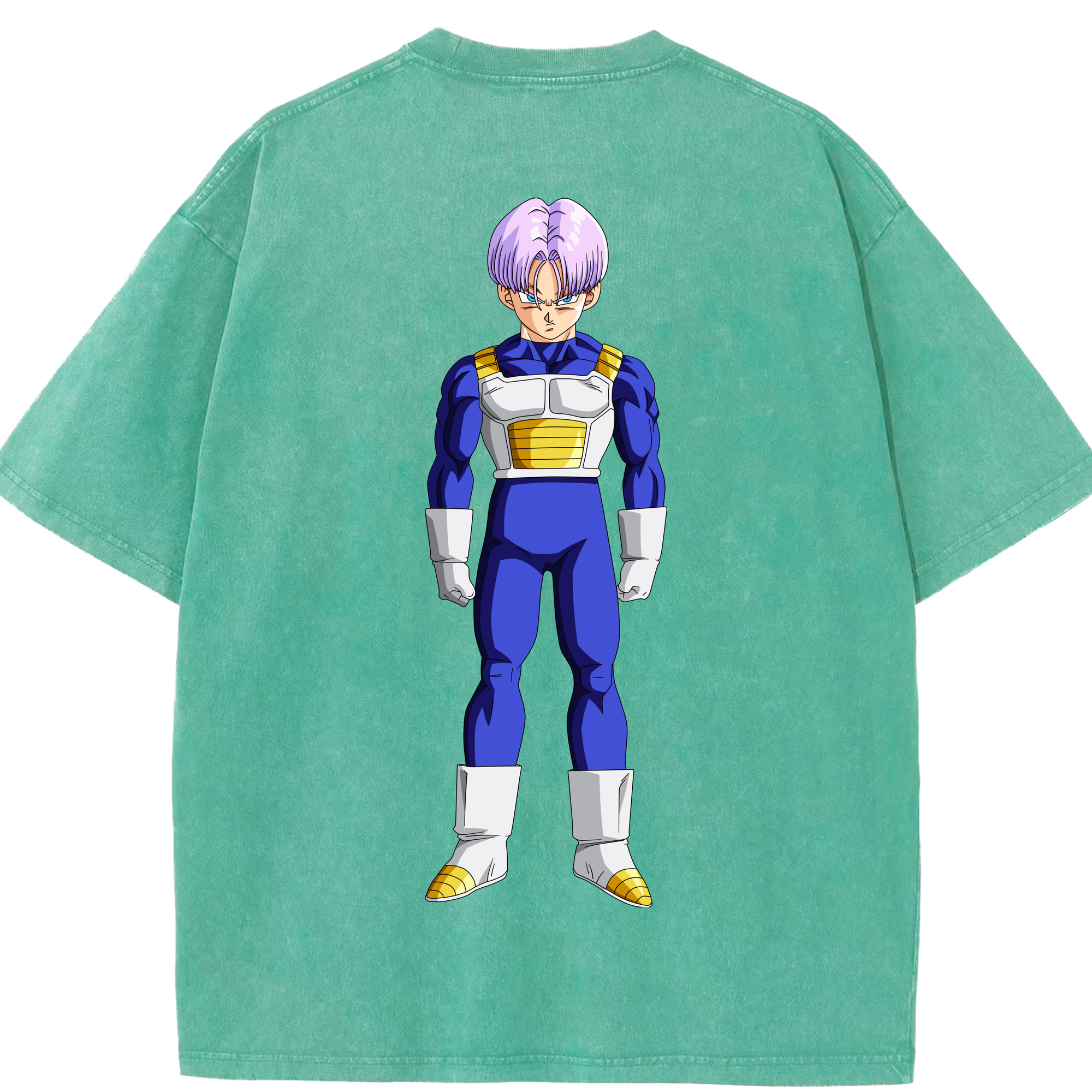 （画像用） ドラゴンボール DRAGON BALL 綿100% ヴィンテージ風 半袖Tシャツ（背面プリント）